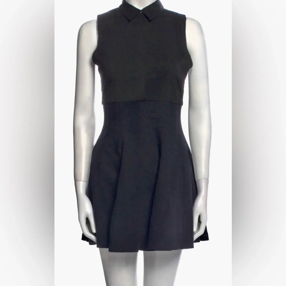 NWT Alice +Olivia Employed by Stacey Bendet Flirty Skater Mini Dress CL3